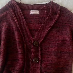 Urban outfitters Maroon cardigan